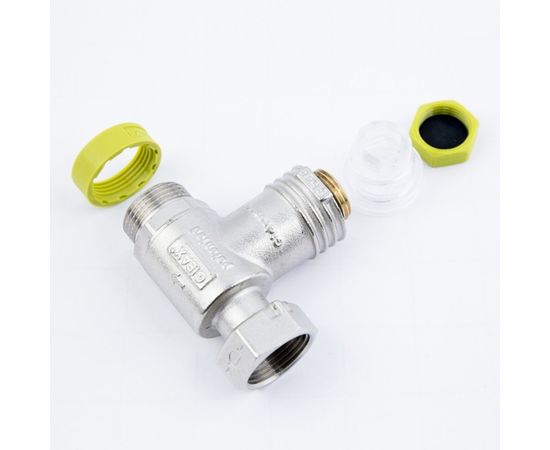 Фильтрогидромат для подключения счётчика GIBAX с обратным клапаном, 1/2", 400 мкм G0020 – изображение 2