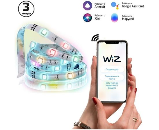 Светодиодная лента Gauss, Smart Home тип RGBW CCT+DIM 3м 1/20 5010122 – изображение 9