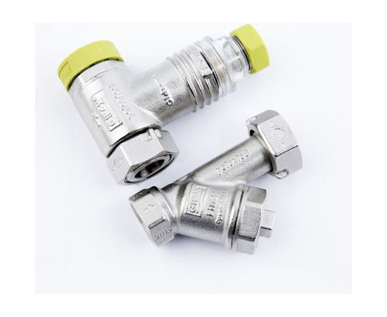 Фильтрогидромат для подключения счётчика GIBAX с обратным клапаном, 1/2", 400 мкм G0020 – изображение 3