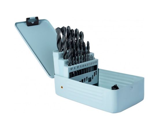 Набор сверл по металлу НС25 (25 шт; от 1 до 13 мм, шаг 0.5 мм) Gigant GT-157 – изображение 3