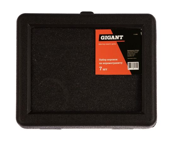 Набор коронок по керамограниту 7 предметов Gigant G-11301 – изображение 2