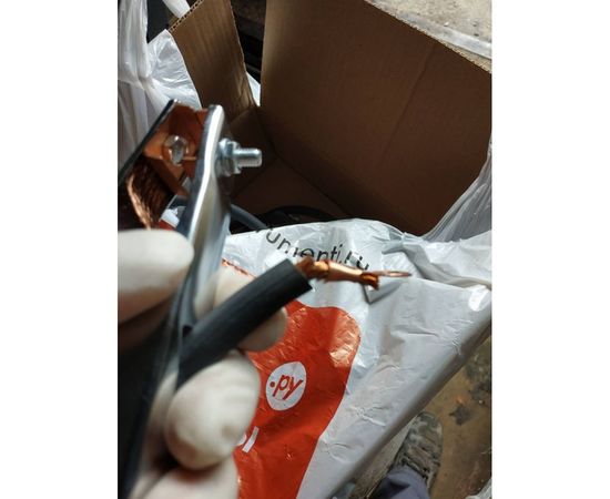 Зажим массы с кабелем 3 м в сборе КГ16 Gigant G-813 (Россия) – изображение 2