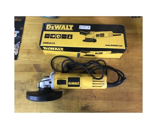 Угловая шлифмашина DEWALT DWE4015 – изображение 14