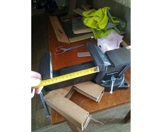 Поворотные слесарные тиски Gigant BV 125 – изображение 7