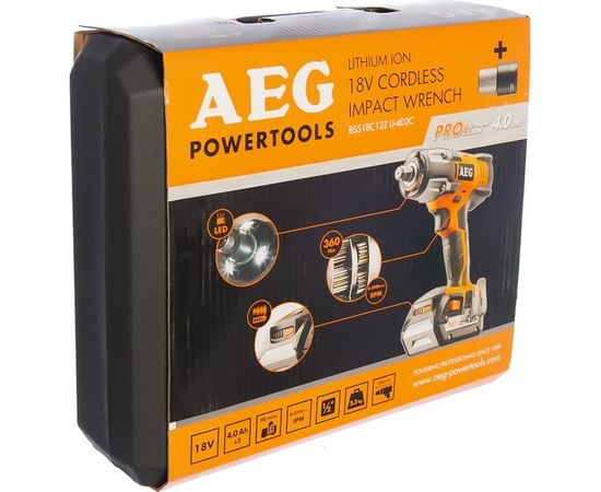 Аккумуляторный гайковерт AEG BSS 18C12Z LI-402C 446456 – изображение 26