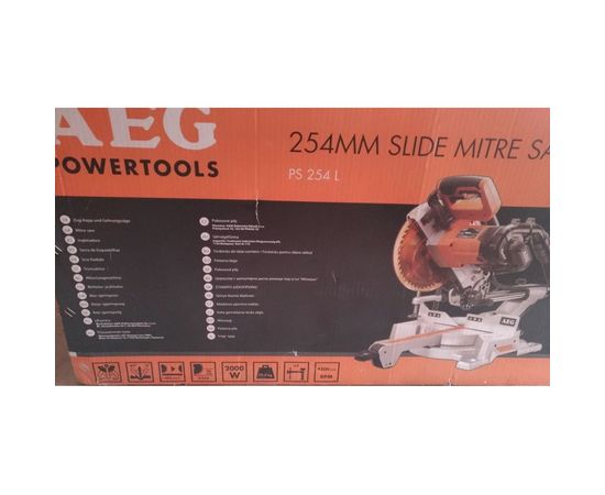 Торцовочная пила AEG PS 254 L 440670 – изображение 31