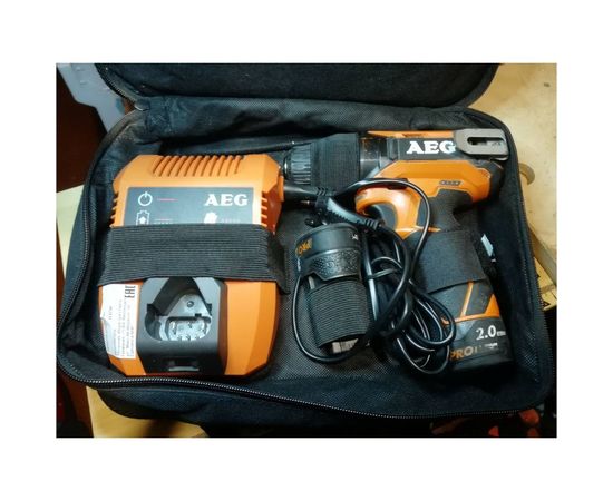 Аккумуляторная дрель-шуруповерт AEG BS 12C2 LI-202B 448465 – изображение 11