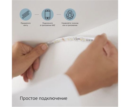 Светодиодная лента Gauss, Smart Home тип RGBW CCT+DIM 3м 1/20 5010122 – изображение 7