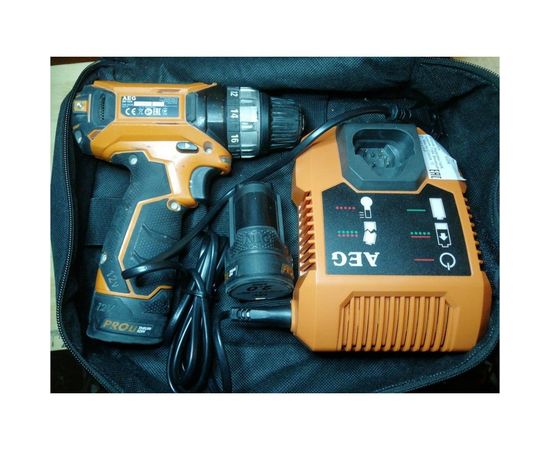 Аккумуляторная дрель-шуруповерт AEG BS 12C2 LI-202B 448465 – изображение 10