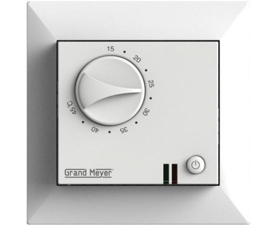 Терморегулятор белый GM-109 Grand Meyer GM-109 