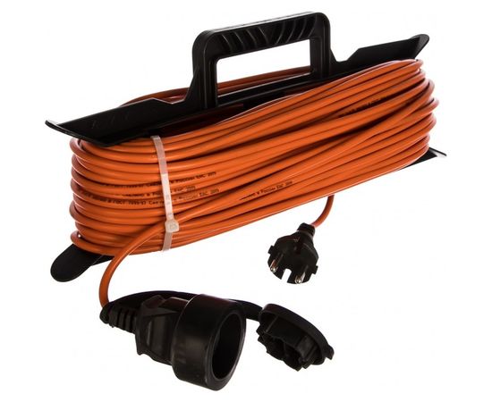 Удлинитель на рамке Gigant б/з ПВС 2х0,75 6A 50м IP 44 PE-011 (Россия) 