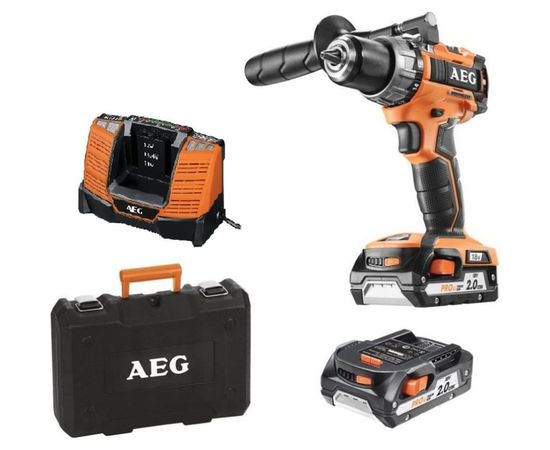 Бесщеточная дрель-шуруповерт AEG BS18C2BL LI-202C 4935464094 