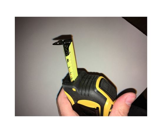 Измерительная рулетка с нейлоновым ярким покрытием и магнитным зацепом 5.5x27мм Inforce 06-11-48 – изображение 4