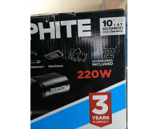 Вибрационная шлифовальная машина GRAPHITE 59G320 – изображение 7