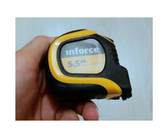 Измерительная рулетка с нейлоновым ярким покрытием и магнитным зацепом 5.5x27мм Inforce 06-11-48 – изображение 28