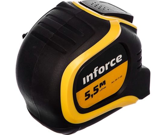 Измерительная рулетка с нейлоновым ярким покрытием и магнитным зацепом 5.5x27мм Inforce 06-11-48 – изображение 8