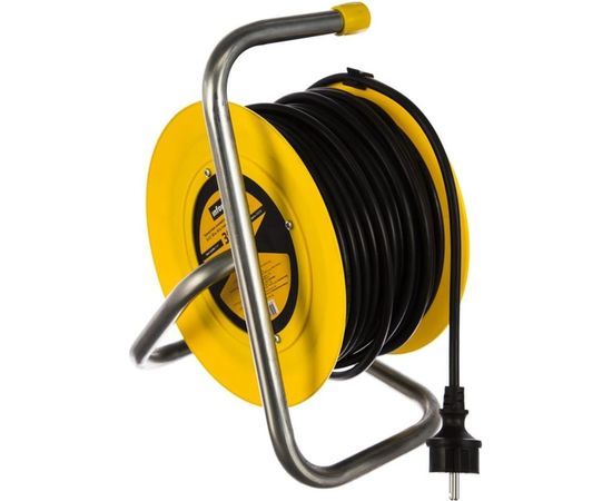 Силовой удлинитель на катушке Inforce К4-Е-30 30 м 4 розетки с з/к 25130 – изображение 6