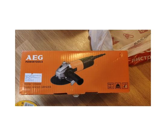Угловая шлифмашина AEG WS 8-125 451402 – изображение 29