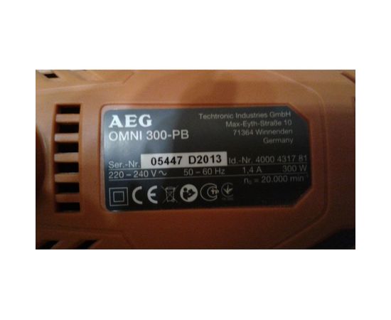 Мультитул реноватор AEG OMNI 300-KIT1 431790 – изображение 23