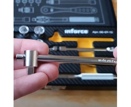 Набор инструментов 18 предметов 1/4" Inforce 06-07-13 – изображение 24