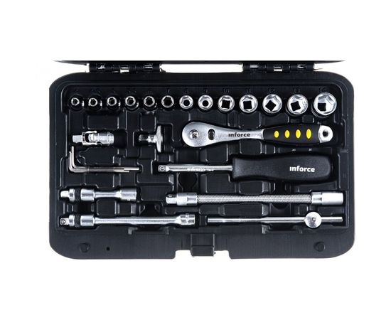 Набор инструментов Inforce 46 предметов 1/4" Inforce 06-07-11 – изображение 22