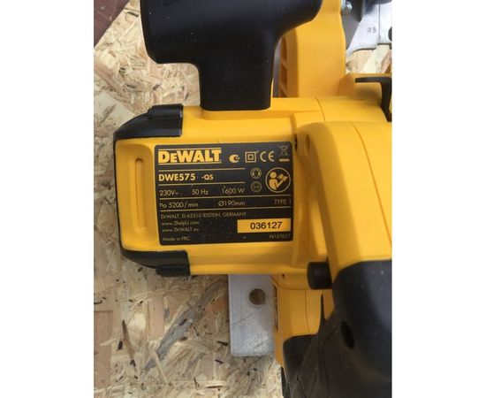 Дисковая пила DeWALT DWE 575 K – изображение 33