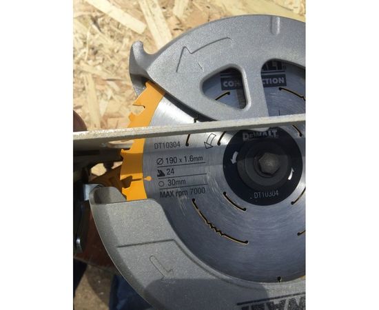 Дисковая пила DeWALT DWE 575 K – изображение 34