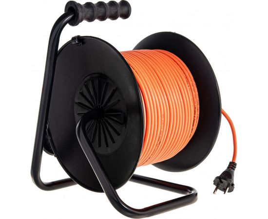 Удлинитель на пластиковой катушке Gigant ПВС 2х0,75 6A 50м IP44 PE-033 – изображение 7