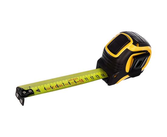 Измерительная рулетка с нейлоновым ярким покрытием и магнитным зацепом 5.5x27мм Inforce 06-11-48 – изображение 9