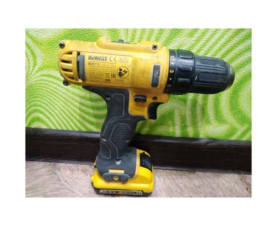 Аккумуляторная дрель-шуруповерт DeWALT DCD 710 D2 – изображение 2