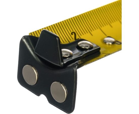 Измерительная рулетка с нейлоновой лентой и магнитным зацепом 7.5x27мм Inforce 06-11-47 – изображение 7