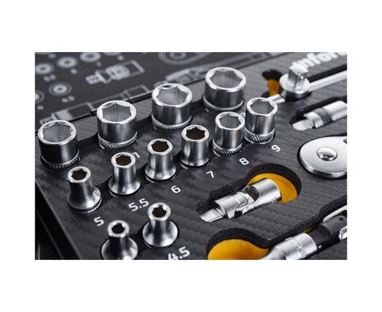 Набор инструментов 18 предметов 1/4" Inforce 06-07-13 – изображение 15