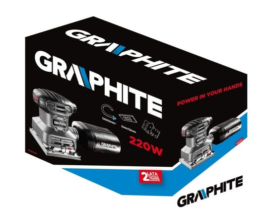 Вибрационная шлифовальная машина GRAPHITE 59G320 – изображение 10