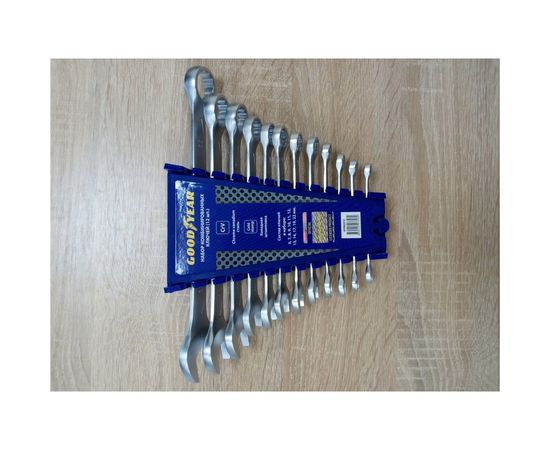 Набор комбинированных ключей Goodyear 12 шт GY002212 – изображение 3