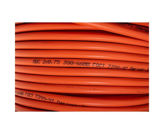 Удлинитель на пластиковой катушке Gigant ПВС 2х0,75 6A 20м IP44 PE-032 – изображение 5