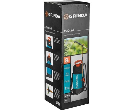 Переносной опрыскиватель GRINDA PT-8 8 л 8-425158_z02 – изображение 5