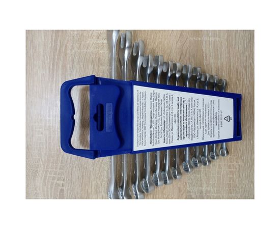 Набор комбинированных ключей Goodyear 12 шт GY002212 – изображение 10