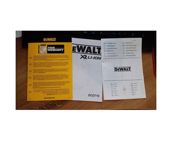Аккумуляторная дрель-шуруповерт DeWALT DCD 710 C2 – изображение 28