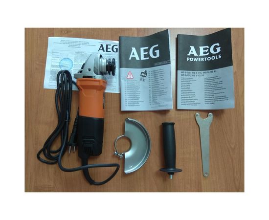 Угловая шлифмашина AEG WS 8-125 451402 – изображение 30