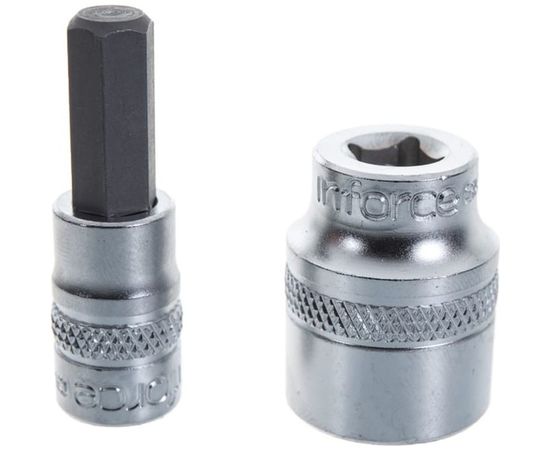 Набор инструментов Inforce 46 предметов 1/4" Inforce 06-07-11 – изображение 19