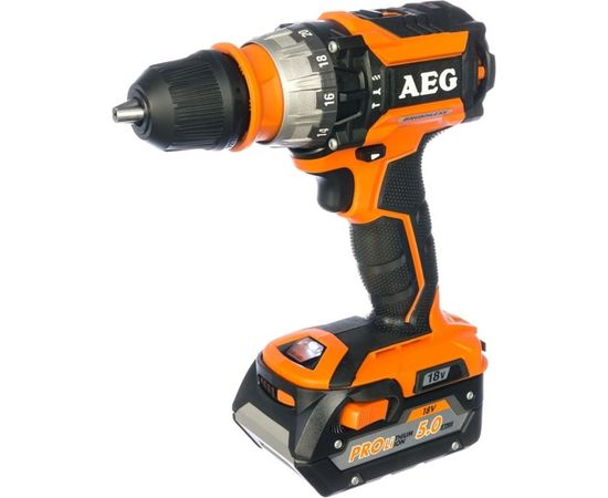 Бесщеточная аккумуляторная дрель-шуруповерт AEG BSB18CBL LI-502C 459396 