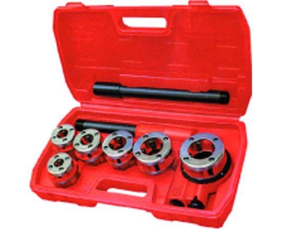 Набор для нарезания резьбы, пластмассовый кейс, 9 предметов Hobbi 43-7-001 