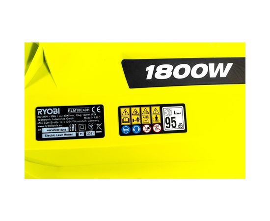 Газонокосилка Ryobi RLM18E40H 5133002347 – изображение 10