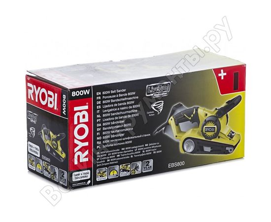 Ленточная шлифмашина Ryobi EBS800 5133001148 – изображение 6