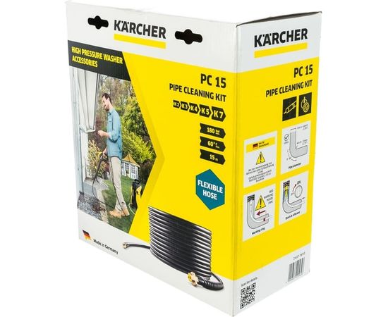 Шланг для прочистки канализационных труб 15 м Karcher 2.637-767 – изображение 2