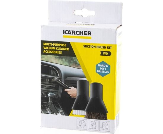 Набор насадок кистей для уборки автомобиля Karcher 2.863-221 – изображение 2