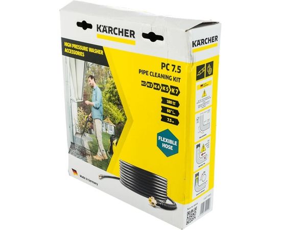 Шланг для прочистки канализационных труб 7.5 м Karcher 2.637-729 – изображение 2