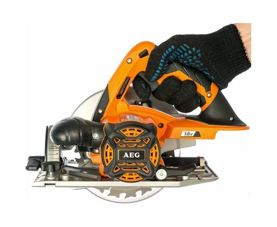 Аккумуляторная дисковая пила AEG BKS 18-0 431375 – изображение 2