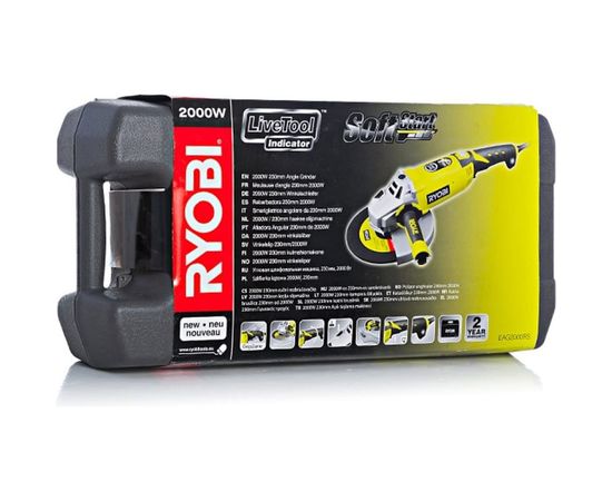 Углошлифовальная машина Ryobi EAG2000RS 5133000550 – изображение 16