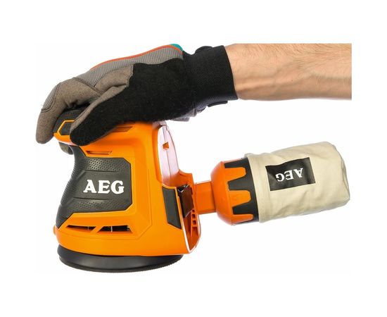 Эксцентриковая шлифмашина AEG BEX18-125-0 451086 – изображение 2